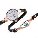 Ceas dama model 2018, curea din piele, stil Fashion, mecanism Quartz