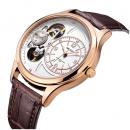 Set ceas barbatesc + ceas dama Megir, rezistent la apa 3Bar, mecanism Quartz, afisaj analogic, stil Fashion + cutie cadou