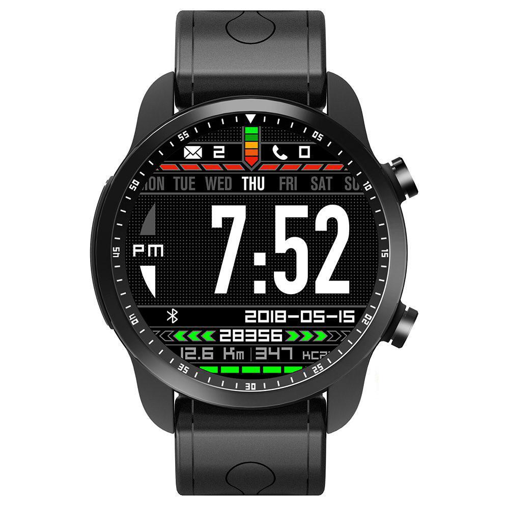 Ceas smartwatch Kingwear KC06, rezistent la apa IP67, 4G, display 1.3inch AMOLED cu touch screen, rezolutie 360 * 360 pixeli, procesor Quad Core 1.2GHz, 1G Ram + 16G ROM
