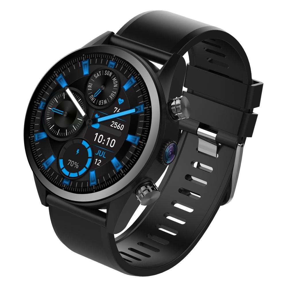 Ceas smartwatch Kingwear KC08, procesor Quad Core 1.25GHz, memorie 1G Ram + 16G ROM, display 1.39inch AMOLED cu touch screen, rezolutie 400 * 400 pixeli