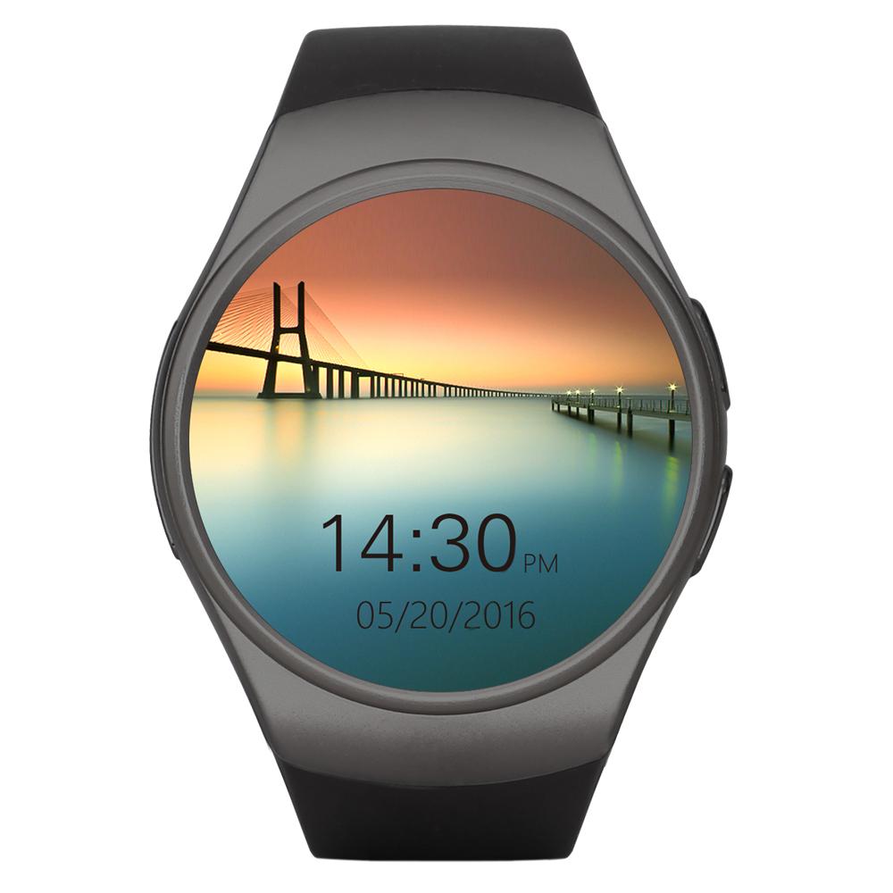 Ceas smartwatch Kingwear KW18, 64MB Ram + 128MB ROM, display 1.3inch IPS LCD cu touch screen, rezolutie 240 * 240 pixeli