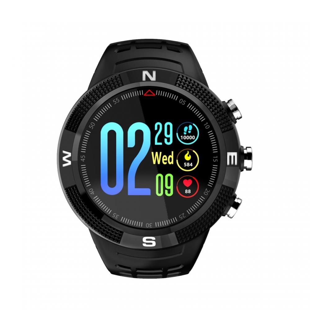 Ceas smartwatch Kingwear F18, 128MB Ram + 128MB ROM, display 1.3inch TFT cu touch screen, rezolutie 240 * 240 pixeli, baterie 350mAh
