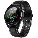 Ceas smartwatch NO.1 DT28, 64KB RAM + 512KB ROM, display 1.54 inch cu touch screen, rezolutie 240 x 240 pixeli, baterie 230mAh, altimetru/barometru/termometru, rezistent la apa IP68