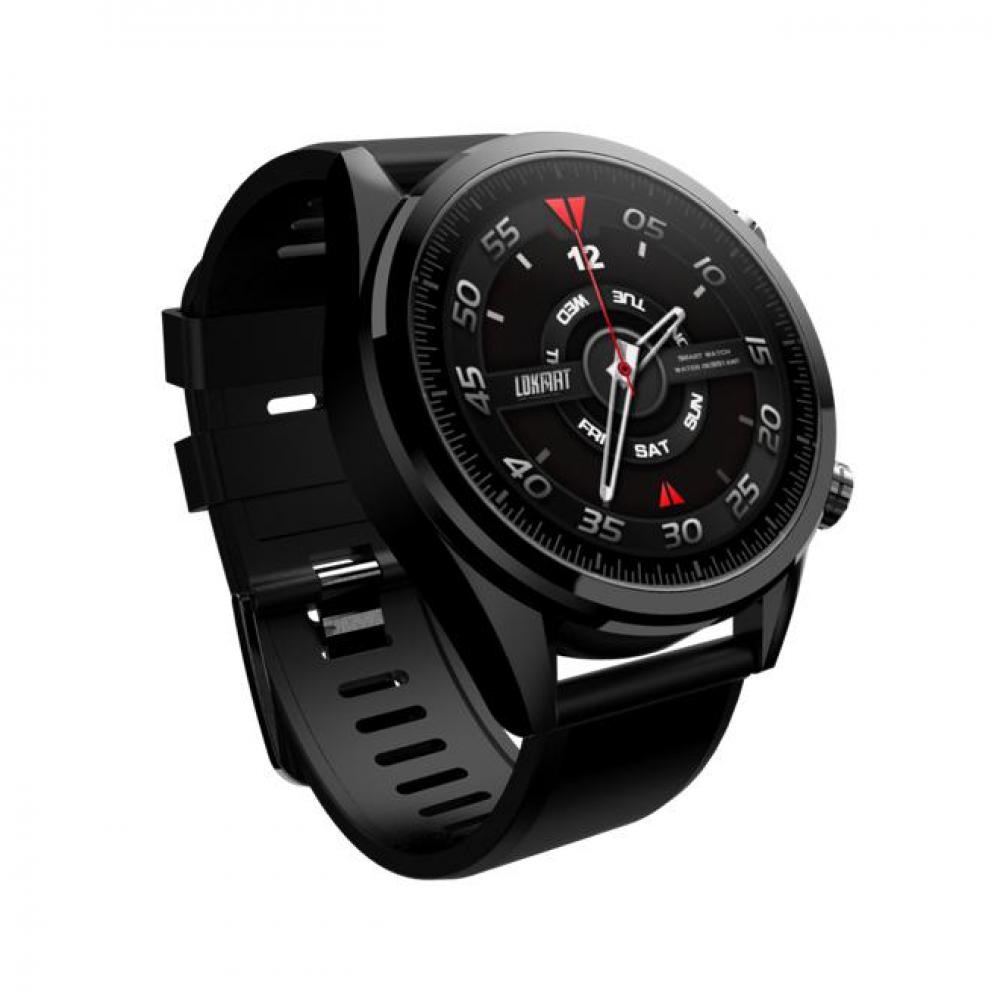 Smartwatch Lokmat LK08, camera 5MP HD, display 1.39inch AMOLED cu touch screen, rezolutie 400 * 400 pixeli, GPS, procesor Quad Core 1.25GHz, 3G Ram + 32G ROM, 4G, baterie 620mAh 