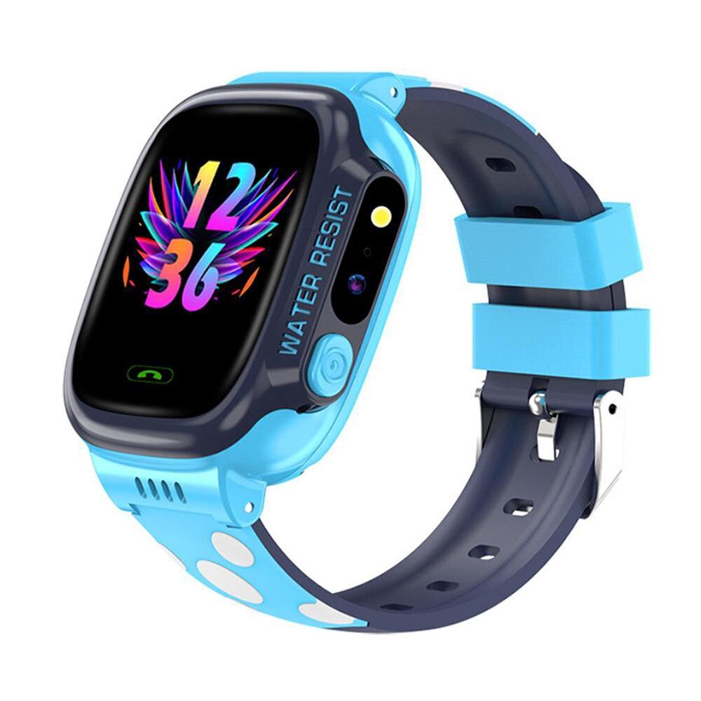 Ceas smartwatch Kingwear Y92 albastru, display 1.44inch TFT cu touch screen, rezolutie 240 x 240 pixeli, baterie 680mAh, camera: 500,000 pixels
