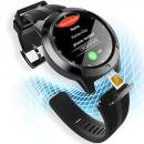 Smartwatch Lokmat TK04, display 1.3 inch IPS cu touch screen, rezolutie 240 x 240 pixeli, GPS, Ram 128 MB + 64 MB, baterie 320 mAh, monitorizare ritmului cardiac, calitatea somnului, tensinii arteriale, presiunea aerului