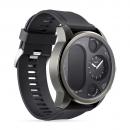 Ceas smartwatch LEMFO T3 Pro, display 0.96 inch IPS, fus orar dublu, Bluetooth 4.0, pedometru, monitarizare ritm cardica, monitorizare calitatea somnului