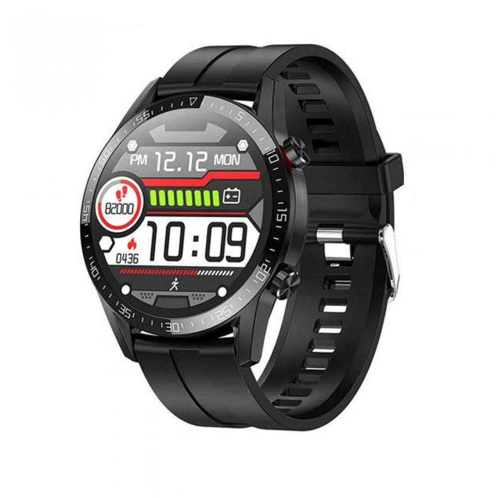 Ceas smartwatch Kingwear L13, display 1.3 inch IPS cu touch screen, rezolutie 240 x 240 pixeli, capacitate baterie 290 mAh 