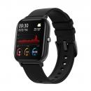 Ceas smartwatch Kingwear P8, display 1.4 inch TFT cu touch screen, rezolutie 240 x 240 pixeli, baterie 170mAh, functii de monitorizare a sanatatii
