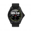 Ceas smartwatch Kingwear S09, display 1.3 inch HD IPS cu touch screen, rezolutie 240 x 240 pixeli, baterie 200mAh, rezistent la apa IP68, functii de monitorizare a sanatatii