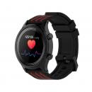 Ceas smartwatch Kingwear E5, display 1.28 inch cu touch screen, rezolutie 240 x 240 pixeli, baterie 200mAh, rezistent la apa IP68, functii de monitorizare a sanatatii