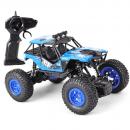 Masina cu telecomanda Q66 albastra, 2WD, 1:20, viteza maxima 10 km/h, 2 x acumulatore 3.6 V 350 mAh Li-Ion