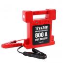 Acumulator extern pornire auto / Jump Starter pentru masina sau camion, 12 sau 24 V, curent pornire 12V/300A - 24V/400 A, 5V/2A, curent maxim 12V/600A - 24V/800 A, capacitate 24000 mAH