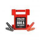 Acumulator extern pornire auto / Jump Starter pentru masina sau camion, 12 sau 24 V, curent pornire 12V/300A - 24V/400 A, 5V/2A, curent maxim 12V/600A - 24V/800 A, capacitate 24000 mAH