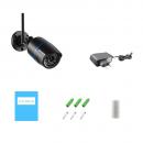 Camera de supraveghere IP wireless RoHS, 3MP 1080p, de exterior, microfon incorporat, infrarosu inteligent la 20m, unghi de vizualizare de 90˚, rezistenta la apa + card MicoSD de 32 Gb