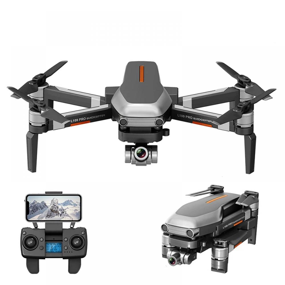 Drona SLX L109 PRO 4K 5G GPS, brate pliabile, wifi, buton de Return To Home, camera 4K HD ESC cu transmisie live pe telefon, capacitate baterie: 11.1V 1600 mAh, autonomie zbor ~ 25 de minute