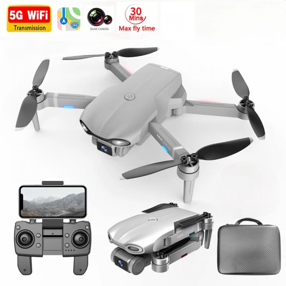 Drona XKJ M9968 4K 5G GPS, brate pliabile, wifi, buton de Return To Home, camera 4K HD cu transmisie live pe telefon, capacitate baterie: 7.4V 2200 mAh, autonomie zbor ~ 30 de minute