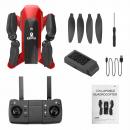 Drona CSJ M818 4K 5G GPS, brate pliabile, wifi 5G, buton de Return To Home, camera 4K HD cu transmisie live pe telefon, capacitate baterie 7.4V 2200 mAh, autonomie zbor ~ 25 de minute