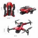 Drona CSJ M818 4K 5G GPS, brate pliabile, wifi 5G, buton de Return To Home, camera 4K HD cu transmisie live pe telefon, capacitate baterie 7.4V 2200 mAh, autonomie zbor ~ 25 de minute