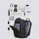 Rucsac/ghiozdan Mark Ryden Smart pentru laptop 17.3, port USB, complet impermeabil, sistem antifurt, unisex, spatios, compartiment produse ude, negru, calatorie, scoala sau servici