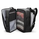 Rucsac/Ghiozdan Mark Ryden pentru laptop 17.3, extensibil 39L, pelerina impermeabila inclusa, port USB, full impermeabil, sistem antifurt, unisex, spatios, calatorie sau servici, negru
