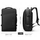 Rucsac/Ghiozdan Mark Ryden pentru laptop 17.3, 26L, port USB, full impermeabil, sistem antifurt, unisex, spatios, calatorie, scoala sau servici, negru