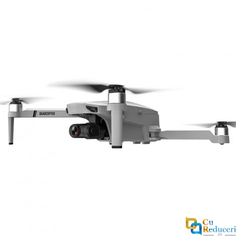Drona KF102, dual camera 6k 4K HD 5G WIFI GPS FPV, stabilzator pe 2 axe, control gesturi, pozitionare optica, capacitate baterie: 7.4V 2200 mAh, distanta maxima de control 1200 m, autonomie zbor ~ 25 de minute