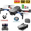 Drona 4DRC F9 6K 5G GPS, brate pliabile, buton de Return To Home, camera 6K HD cu transmisie live pe telefon, capacitate baterie 3.7V 2000 mAh, autonomie zbor ~ 30 de minute