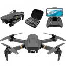 Drona V4 4K, brate pliabile, wifi, optical flow, buton de Return To Home, camera 4k HD cu transmisie live pe telefon, baterie 3.7V 1600 mAh, autonomie 20 min