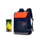 Ghiozdan de scoala Mark Ryden, ortopedic, spate ventilat, capacitate mare 20-39 l, pelerina impermeabila inclusa, full impermeabil, sistem antifurt, albastru