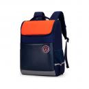 Ghiozdan de scoala Mark Ryden, ortopedic, spate ventilat, capacitate mare 20-39 l, pelerina impermeabila inclusa, full impermeabil, sistem antifurt, albastru