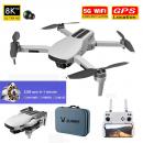 Drona LU3 MAX 8K 5G GPS, brate pliabile, buton de Return To Home, camera profesionala 8K HD, ESC, cu transmisie live pe telefon, capacitate baterie: 7.4V 3000 mAh, autonomie zbor ~ 25 de minute