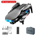 Drona LU3 MAX 8K 5G GPS, brate pliabile, buton de Return To Home, camera profesionala 8K HD, ESC, cu transmisie live pe telefon, capacitate baterie: 7.4V 3000 mAh, autonomie zbor ~ 25 de minute