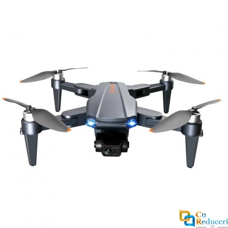 Drona RG106 PRO 8K GPS cu obiectiv pentru evitarea obstacolelor laser 180°, stabilizator pe 3 axe, 5G Wifi, brate pliabile, distanta de control: ~2000 m, autonomie zbor ~ 28 de minute 