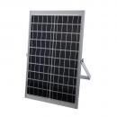 Set Proiector cu LED SMD putere de 40W + panou solar + telecomanda cu functii multiple + baterii incluse, rezistent la apa IP66, negru