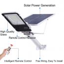 Set Proiector puternic cu 190 LED SMD putere de 150W + panou solar 20W 45x35cm + telecomanda cu functii multiple + baterii incluse, rezistent la apa IP65