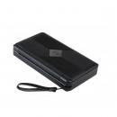 Baterie externa Power Bank, cu Incarcare Solara, 20000 mAh, 2 sloturi USB, 1 slot tip C, lanterna, incarcare magnetica wireless 10W