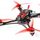 Set Drona profesionala pentru curse EMAX viteza 110 km/h, cu Google VR EMAX Transporter 2 HD, telecomanda RadioMaster TX12 si baterie drona 6S 850 mAh