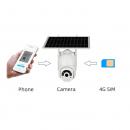 Camera de supraveghere solara 4G, rezolutie 4MP 2592 x 1520, rotire din aplicatie, IR Night Vision si Color Night Vision, comunicare bidirectionala, senzor miscare, panou solar 6W monocristalin si baterii incluse, IP66