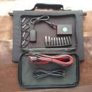 Panou solar pliabil tip geanta de 200W monocristalin, cu 1 x cablu XT60 3 in 1, 1 x cablu paralel Anderson si 1 x cablu DC