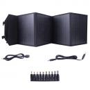 Panou solar pliabil tip geanta de 200W monocristalin, cu 1 x cablu XT60 3 in 1, 1 x cablu paralel Anderson si 1 x cablu DC