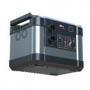 Sistem portabil de energie solara, putere 1000W, capacitatea bateriei 3.7V 1100Wh 300000mAh, DC12V AC 220-204V, 3 moduri incarcare, iesire USB (2.4A + 2.4 + QC 3.0), 11 mufe de iesire, negru  