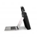 Servieta Kingsons potrivita pentru laptop 15,6 inch si tableta 9.7 inch, impermeabila, rezistenta la uzura, neagra, potrivita pentru afaceri, scoala sau timp liber