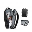 Ghiozdan Mark Ryden, compatibil cu laptop 15.6 inch, tableta 9.7 inch, full impermeabil, port USB si micro USB, antifurt, 3 modalitati de purtare, unisex, curea pentru umar, negru