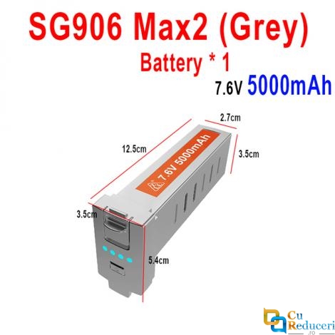 Acumulator Drona SG906 MAX2 4K 5G GPS - 7.6V 5000 mAh