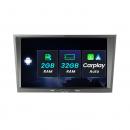 Navigatie Opel 8 inch universal, Android 11, 2GB RAM + 32GB ROM, AHD, RCA, microfon, IPC, CARPLAY, AUTO, culoarea gri