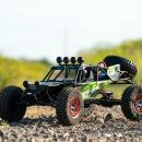 Masina cu telecomanda JJRC Q161-C verde, 4WD, 1:12, viteza maxima 40 km/h, acumulator 7.4V 1500 mAh Li-Ion, autonomie 15 min