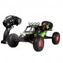 Masina cu telecomanda JJRC Q161-C verde, 4WD, 1:12, viteza maxima 40 km/h, acumulator 7.4V 1500 mAh Li-Ion, autonomie 15 min