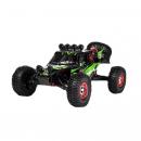 Masina cu telecomanda JJRC Q161-C verde, 4WD, 1:12, viteza maxima 40 km/h, acumulator 7.4V 1500 mAh Li-Ion, autonomie 15 min