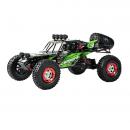 Masina cu telecomanda JJRC Q161-C verde, 4WD, 1:12, viteza maxima 40 km/h, acumulator 7.4V 1500 mAh Li-Ion, autonomie 15 min